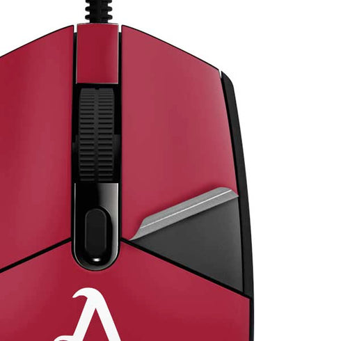 University of Arkansas-Fayetteville A Red G203 Prodigy RGB Wired Gaming Mouse Skin